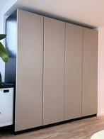 IKEA PAX kast bruin/zwart met beige deuren | Kledingkast, Huis en Inrichting, Kasten | Kledingkasten, 200 cm of meer, IKEA PAX