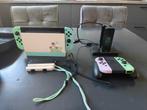 Nintendo Switch + 6 spellen (Animal Crossing editie), Zo goed als nieuw, Ophalen, Avontuur en Actie, 3 spelers of meer