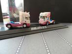521 herpa 120968 joe sharp scania trekker set engeland 1:87, Ophalen of Verzenden, Zo goed als nieuw, Bus of Vrachtwagen, Herpa