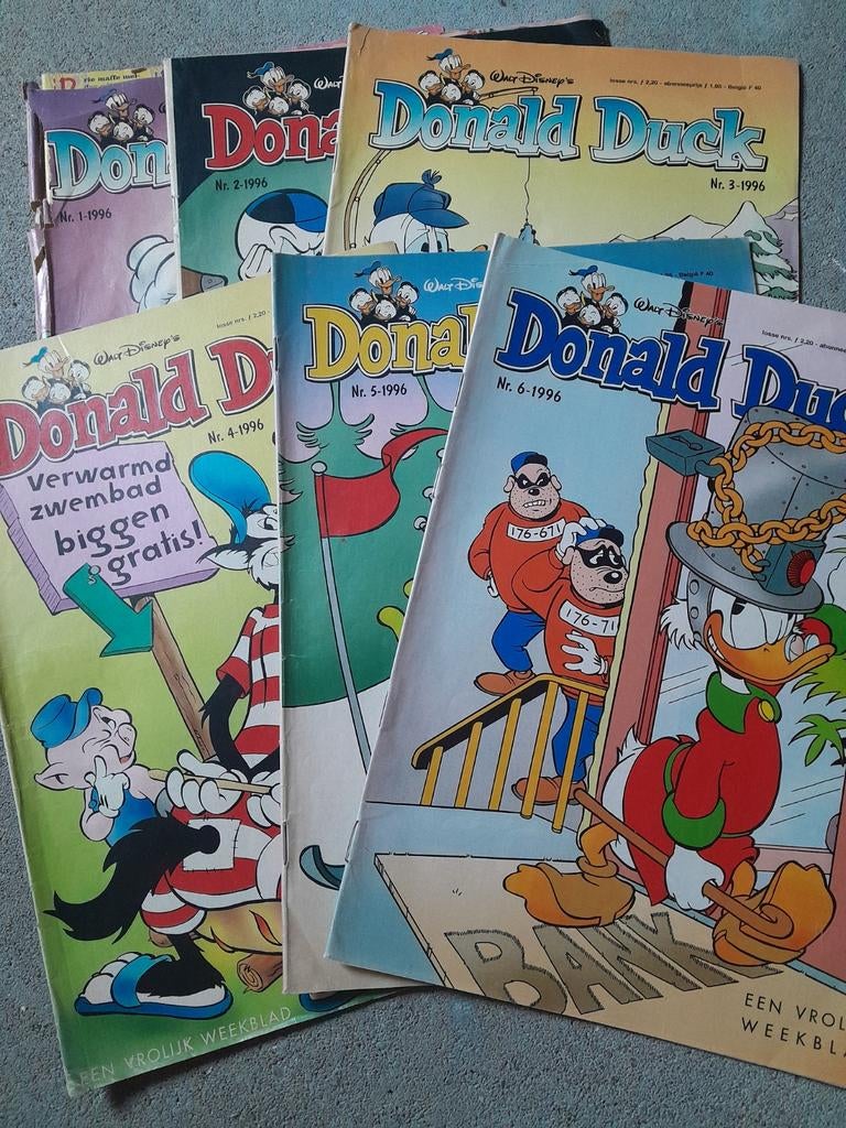 Complete jaargang Donald Duck 1996, Gelezen, Walt Disney’s, Complete serie of reeks, Ophalen of Verzenden