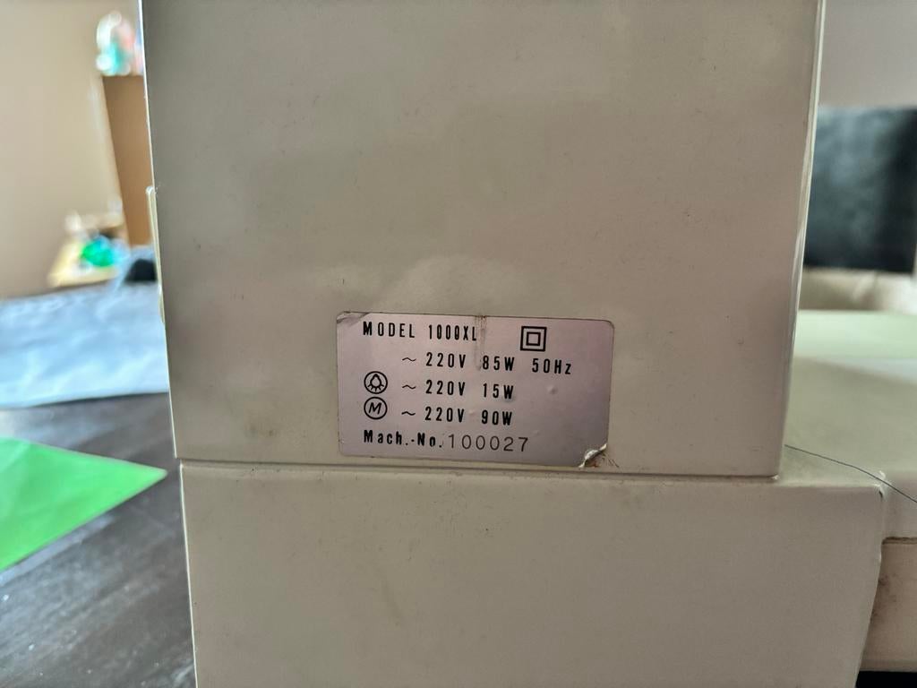 Anker Naaimachine Model 1000XL - Vintage en Functioneel, Ophalen, Gebruikt, Naaimachine, Overige merken