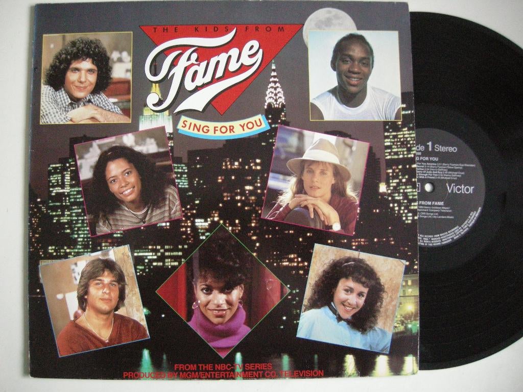 The Kids From Fame Sing For You - LP vinyl zgan, Cd's en Dvd's, Vinyl | Filmmuziek en Soundtracks, Ophalen, Zo goed als nieuw