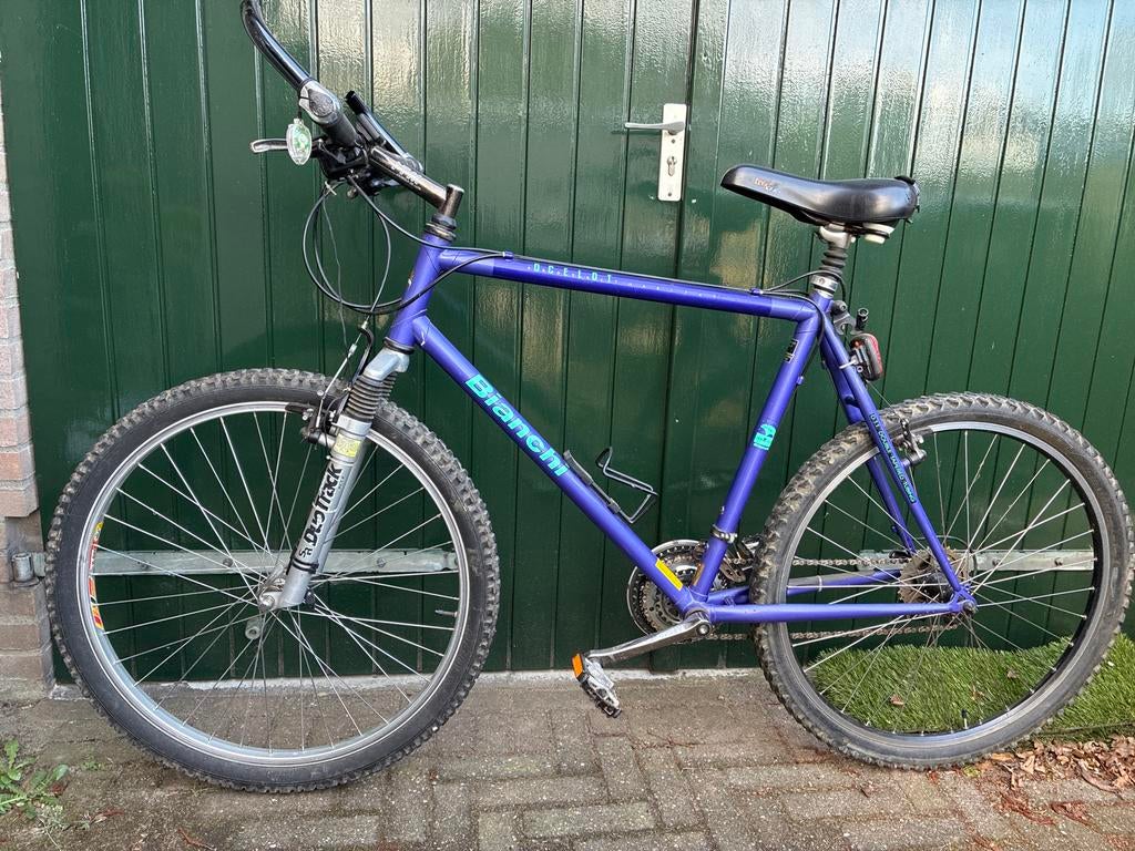 Bianchi mountainbike paars, Overige merken, Gebruikt, Hardtail, Heren