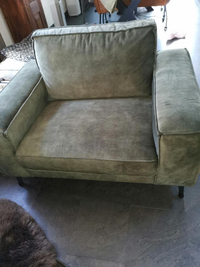 Stoel, loveseat haco, Ophalen, Eenpersoons, 75 tot 100 cm, Zo goed als nieuw