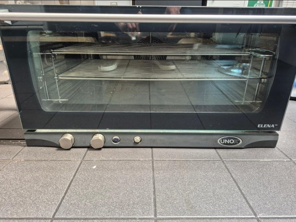 Unox XFT183 Elena professionele heteluchtoven, Witgoed en Apparatuur, Ovens, Gebruikt, Vrijstaand, Oven met grill, Minder dan 45 cm