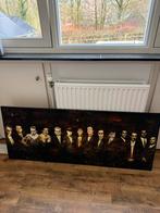 Canvas schilderij 'The Godfather' - Maffia filmkunst, Ophalen