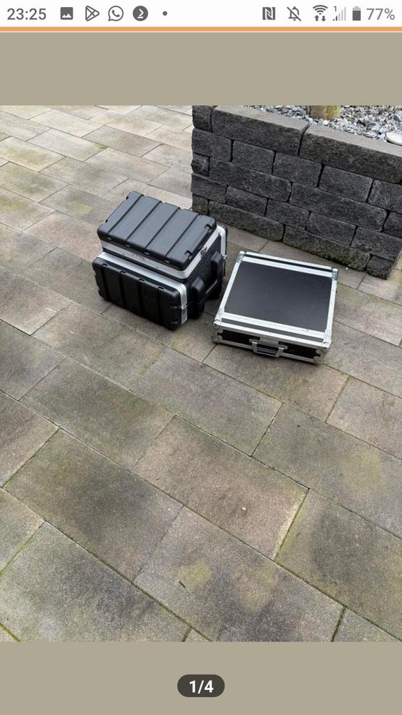 DJ apparatuur flightcases - American Audio, Muziek en Instrumenten, Behuizingen en Koffers, Ophalen of Verzenden, Gebruikt, Speaker of Versterker