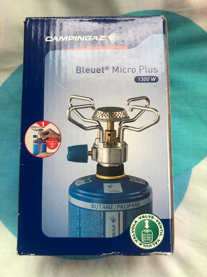 Campingaz Bleuet Micro Plus 1300 W, EasyClic* PLUS koppeling, Caravans en Kamperen, Kampeeraccessoires, Nieuw, Ophalen
