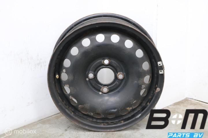 1 losse 14 inch stalen velg VW Up / Mii / Citigo 1S0601027, Auto-onderdelen, Banden en Velgen, Gebruikt, Velg(en)