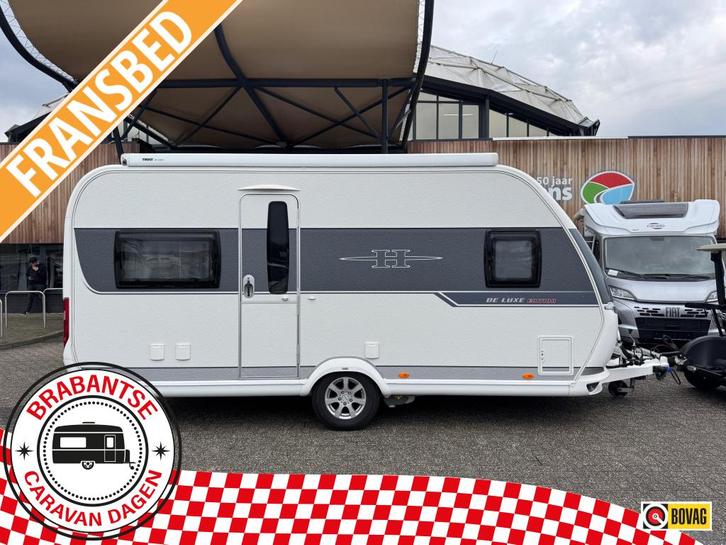 Hobby De Luxe Edition 460 UFE 2016 MOVER + LUIFEL!!!, Caravans en Kamperen, Caravans, Bedrijf, tot en met 4, 1000 - 1250 kg, Standaardzit