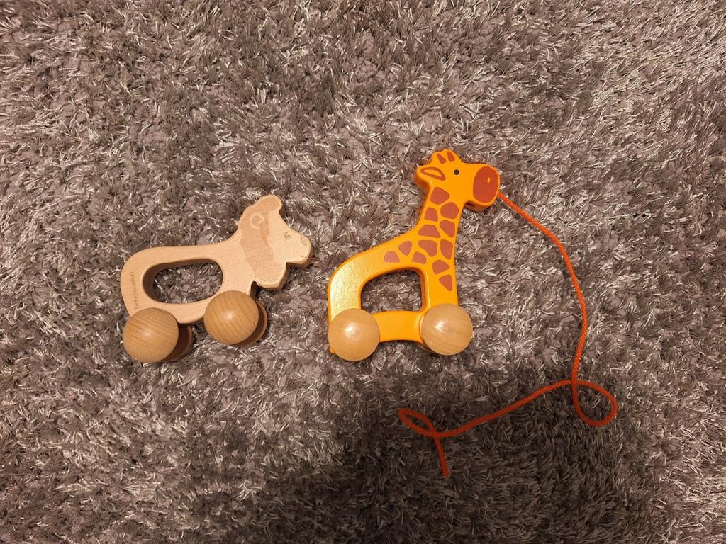 Nieuw houten speelgoed, Verzenden, Nieuw, Duw- of Trekspeelgoed