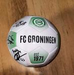 FC Groningen bal met handtekeningen 2024/2025, Sport en Fitness, Voetbal, Ophalen of Verzenden, Zo goed als nieuw, Bal