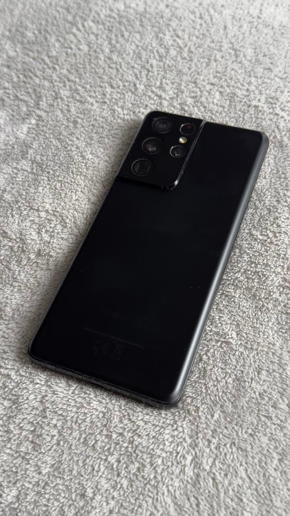 Samsung Galaxy S21 Ultra 5G 256GB, Telecommunicatie, Mobiele telefoons | Samsung, Ophalen, Gebruikt, Zwart, Touchscreen