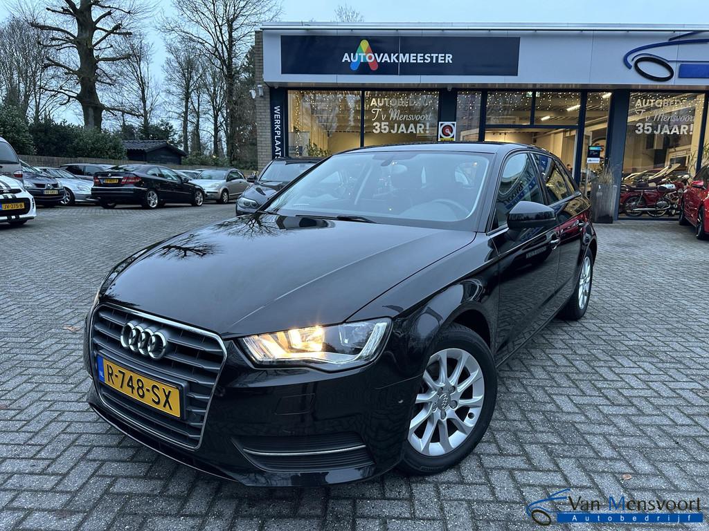 Audi A3 Sportback 1.4 TFSI Automaat Attraction Navi|Cruise|P, Auto's, Audi, Euro 5, Stof, Zwart, Met garantie (alle)