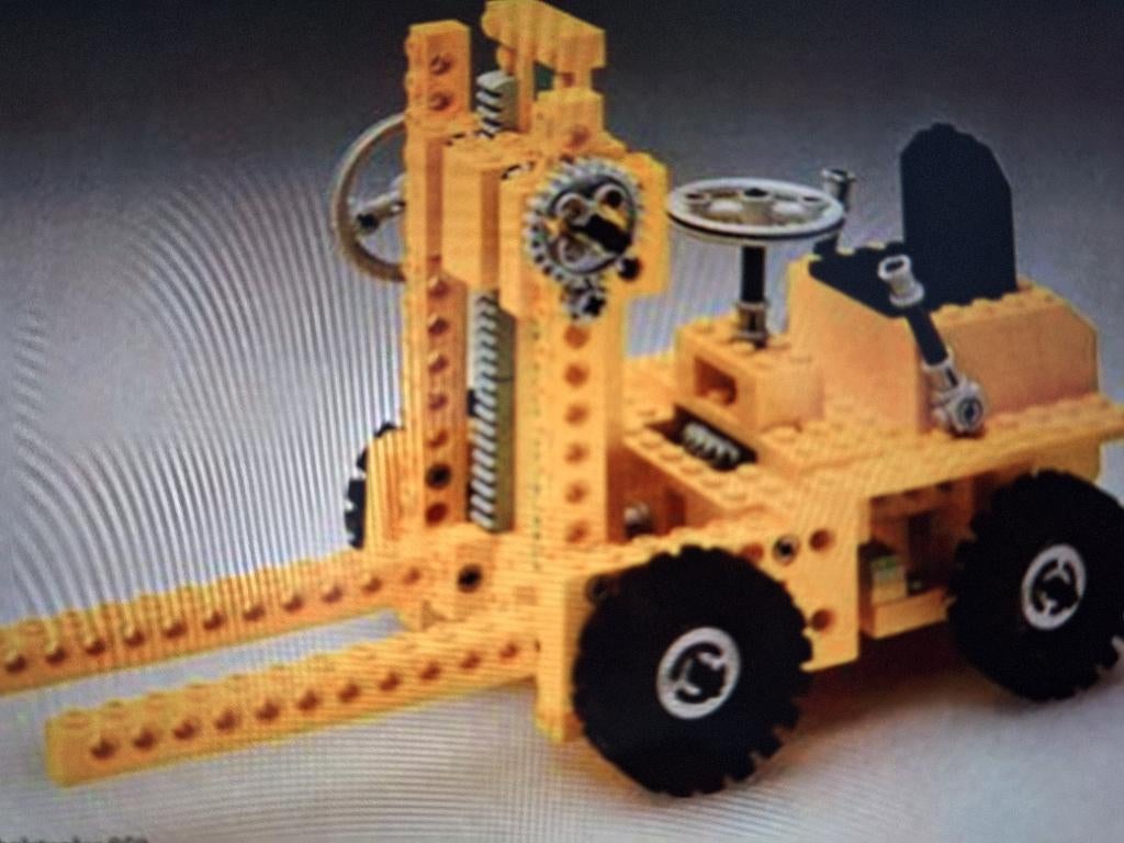Lego Technic: 850 Fork Lift Truck, heftruck, Technische Lego, Lego, Ophalen of Verzenden, Zo goed als nieuw, Complete set