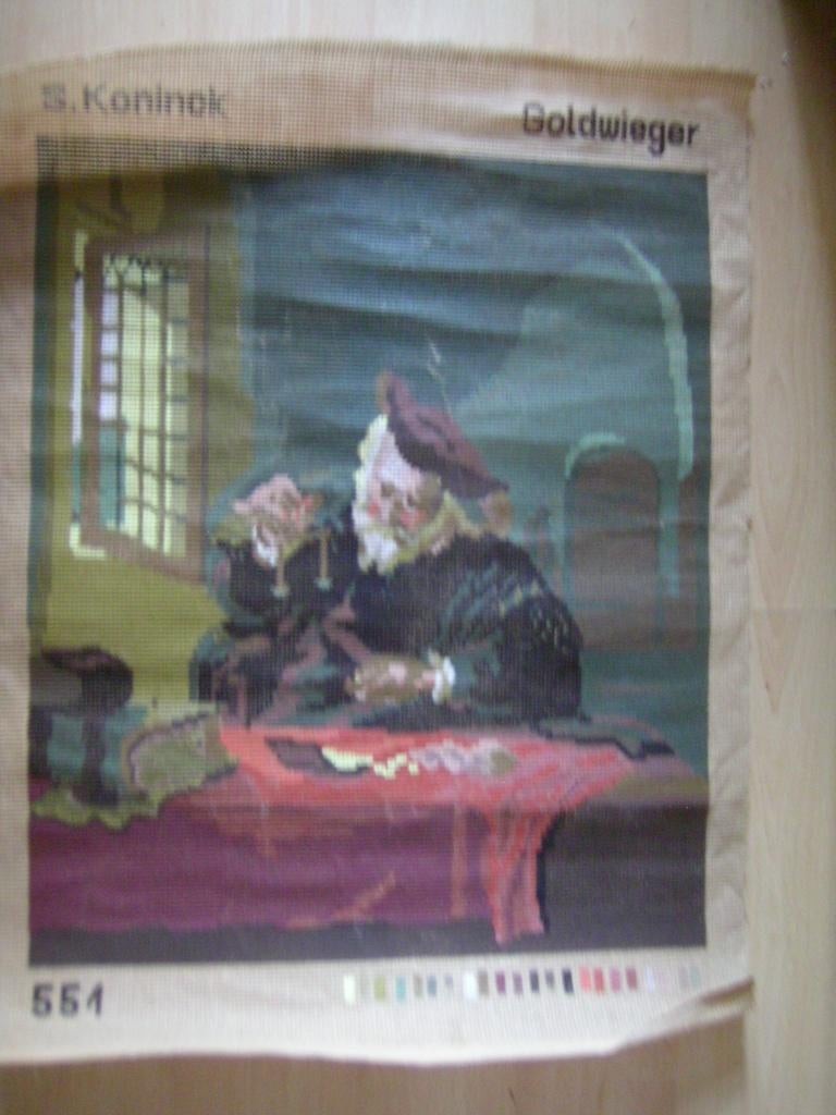 NIEUW Voorbedrukt Stramien De Goudweger 551. Verkoop ook DMC, Ophalen of Verzenden, Nieuw, Handborduren, Onderdeel of Toebehoren