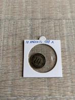 10 Pfennig 1888 A Duitse munt, Ophalen of Verzenden, Duitsland, Losse munt