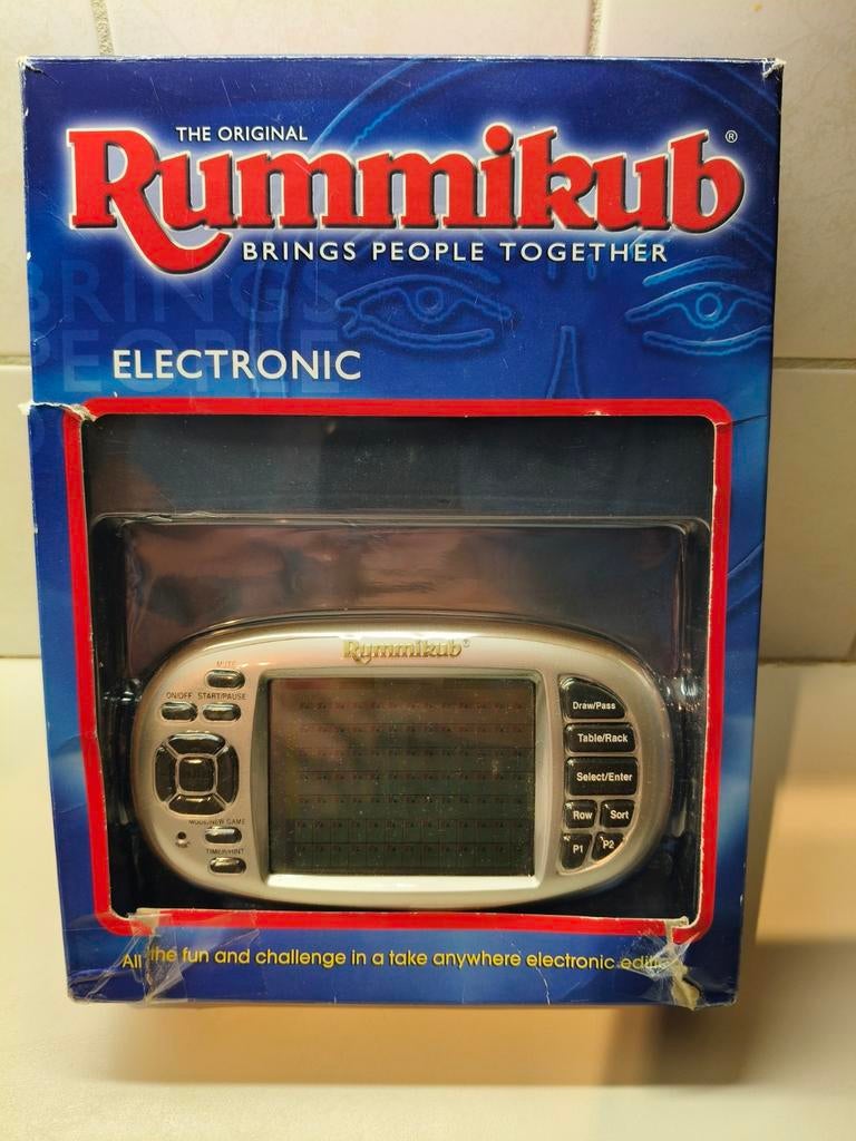 Elektronische Rummikub - Reisspel, Hobby en Vrije tijd, Gezelschapsspellen | Bordspellen, Een of twee spelers, Goliath, Ophalen of Verzenden