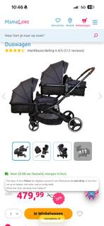 Duo kinderwagen., Overige merken, Gebruikt, Ophalen of Verzenden, Combiwagen