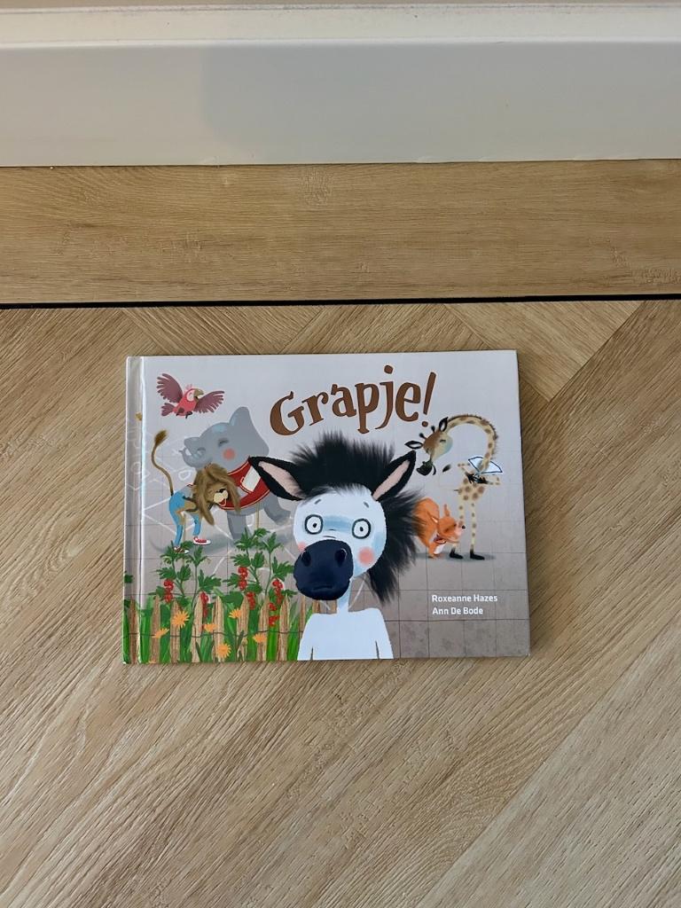 Z.g.a.n. Voorleesboek Grapje - Roxeanne Hazes - Stop Pesten, Fictie algemeen, Jongen of Meisje, Ophalen of Verzenden, Zo goed als nieuw