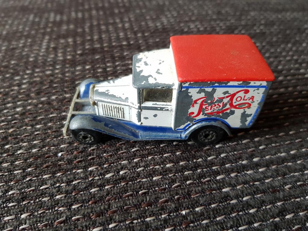 pepsi cola matchbox auto busje, Ophalen of Verzenden, Gebruikt, Matchbox