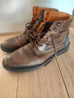 Van lier leren herenschoenen maat 43,5, Ophalen of Verzenden, Gedragen, Bruin