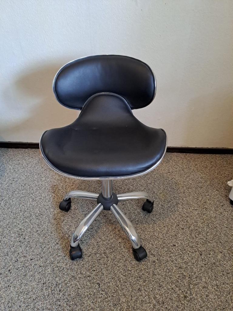 Te koop nette bureau stoel, Ophalen, Gebruikt, Zwart, Bureaustoel