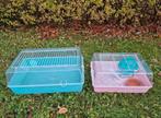 2 x hamster / cavia knaagdier verblijf inclusief toebehoren, Dieren en Toebehoren, Minder dan 60 cm, Kooi, Muis, Ophalen of Verzenden