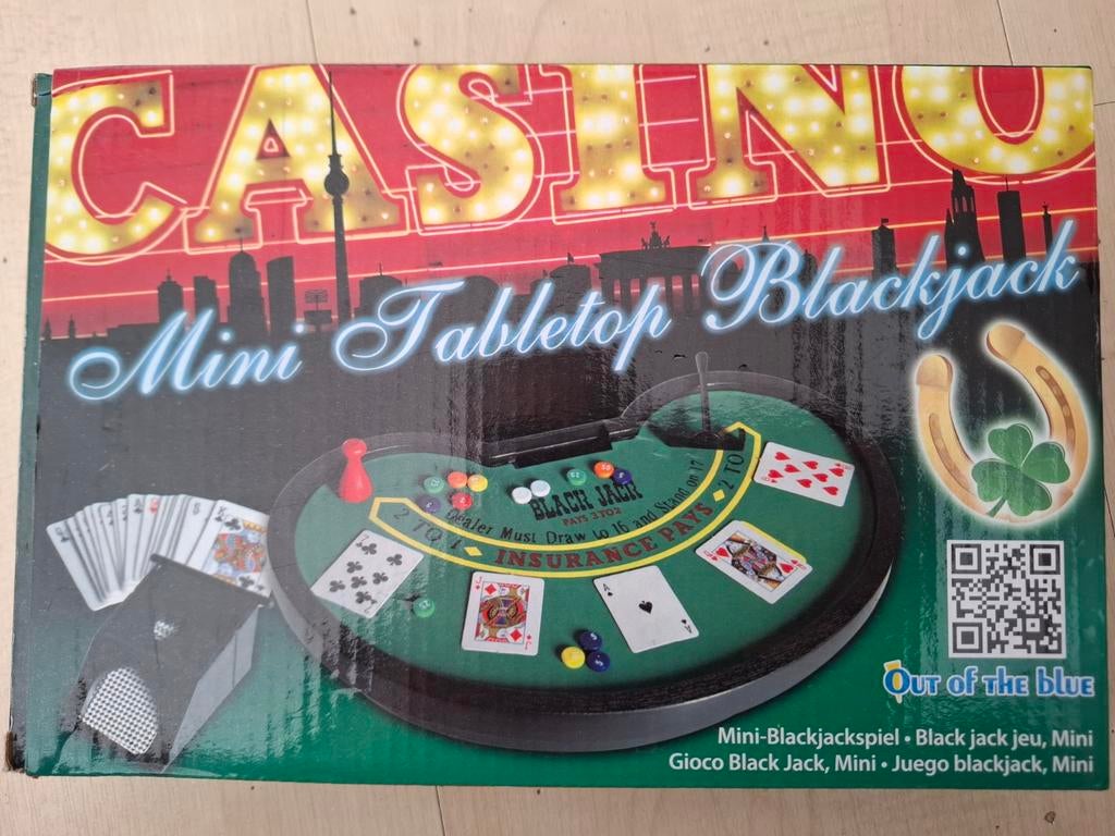 Nieuw Mini Blackjack spel, Hobby en Vrije tijd, Ophalen of Verzenden, Nieuw
