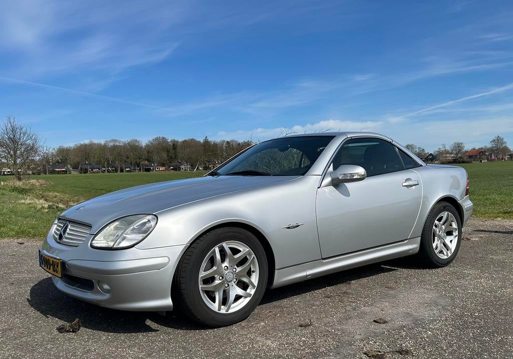 Mercedes SLK 200, 2004 special edition, Auto's, 1998 cc, Cabriolet, 163 pk, Leder