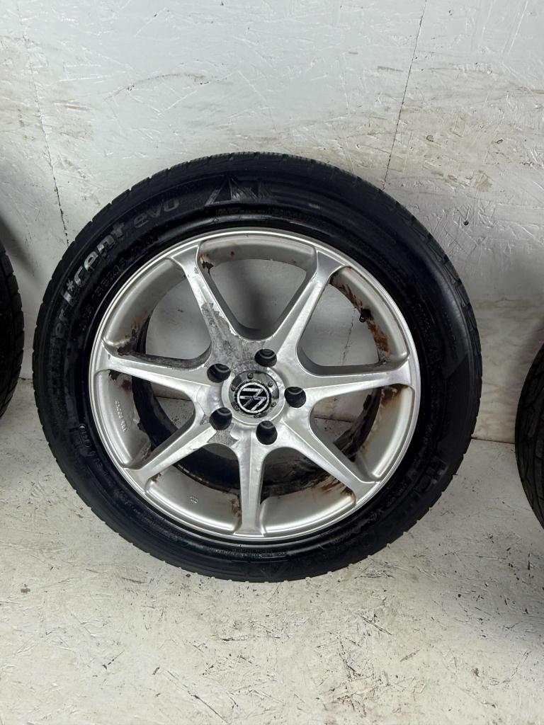 Volkswagen Golf Caddy Touran velgen 16" 5x112 winterset seat, Niet ingevuld, Gebruikt, 16 inch, Banden en Velgen