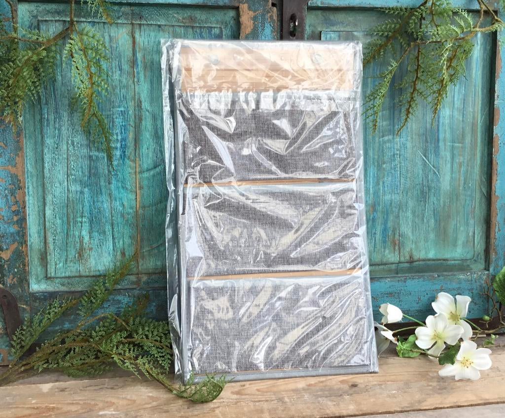 Wandorganizer  hangend grijs/bamboe, Kinderen en Baby's, Kinderkamer | Inrichting en Decoratie, Ophalen of Verzenden, Nieuw