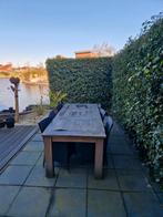 Eiken houten tafel gratis af te halen, Tuin en Terras, Ophalen of Verzenden, Gebruikt