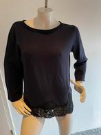 Hugo boss trui met kant maat m, Ophalen of Verzenden, Zo goed als nieuw, Maat 38/40 (M), Blauw