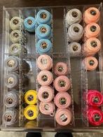 Borduurgaren DMC 8 coton perlé 80m per bol € 2,75 per bol, Ophalen of Verzenden, Nieuw, Handborduren, Borduurgaren of Zijde