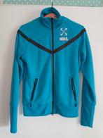 Retro Nike Vest - Turquoise met Zwarte Details, Maat 38/40 (M), Blauw, Nike, Ophalen of Verzenden