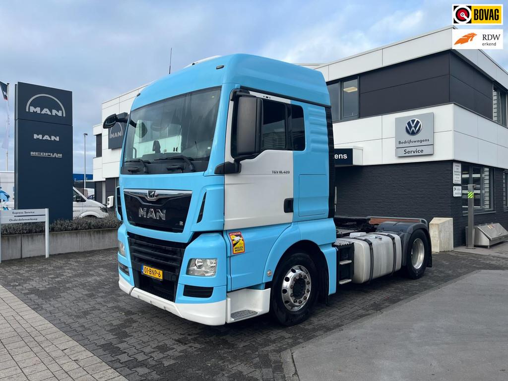 MAN TGX 420 XLX compressor, Automaat, Euro 6, MAN, Wit