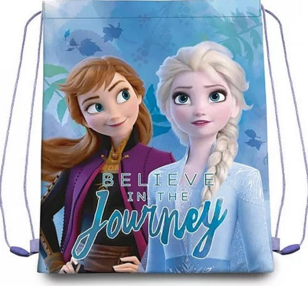 Disney Frozen Gymtas / Zwemtas / Rugtas - Anna en Elsa, Disney of Dora, 25 tot 40 cm, Nieuw, Ophalen of Verzenden