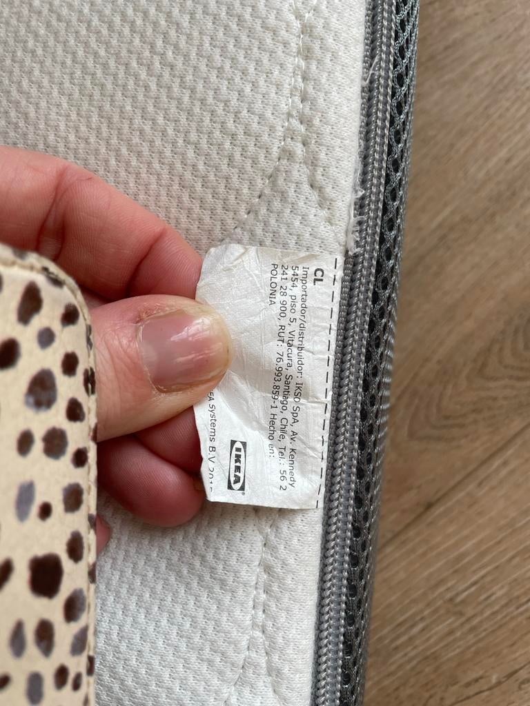 Ikea matras voor baby/peuter, Ophalen, Gebruikt, 190 cm of minder, Matras