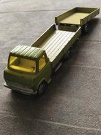 Vintage Siku vrachtwagen met aanhanger, Ophalen of Verzenden, Gebruikt