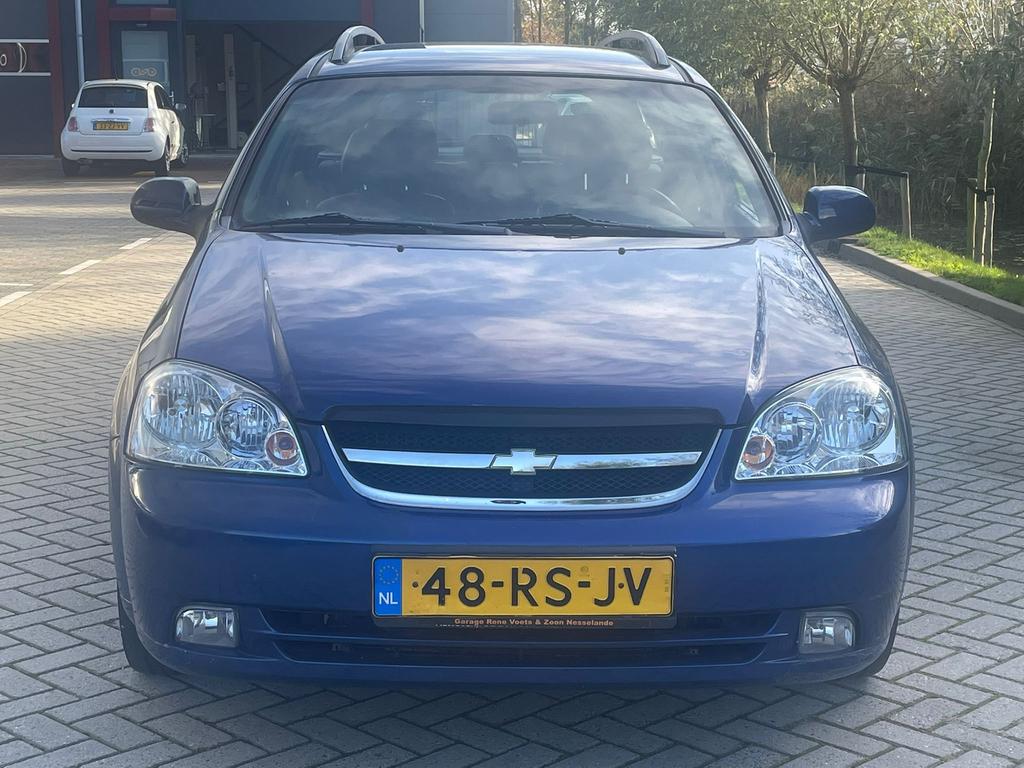 Chevrolet Nubira 1.8 Wagon 2005 Blauw / NAP / LEER / TREK H, Auto's, Chevrolet, 4 cilinders, 1799 cc, Blauw, 610 kg