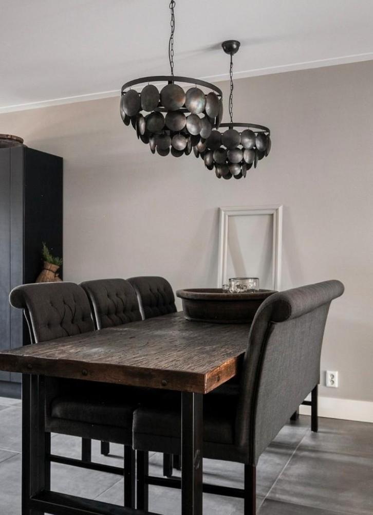 Landelijke eettafel te koop!, Huis en Inrichting, Tafels | Eettafels, Gebruikt, 50 tot 100 cm, 200 cm of meer, Vijf personen of meer