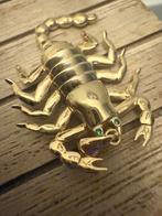 Prachtige 14 karaats gouden schorpioen hanger, Ophalen of Verzenden, Nieuw, Goud