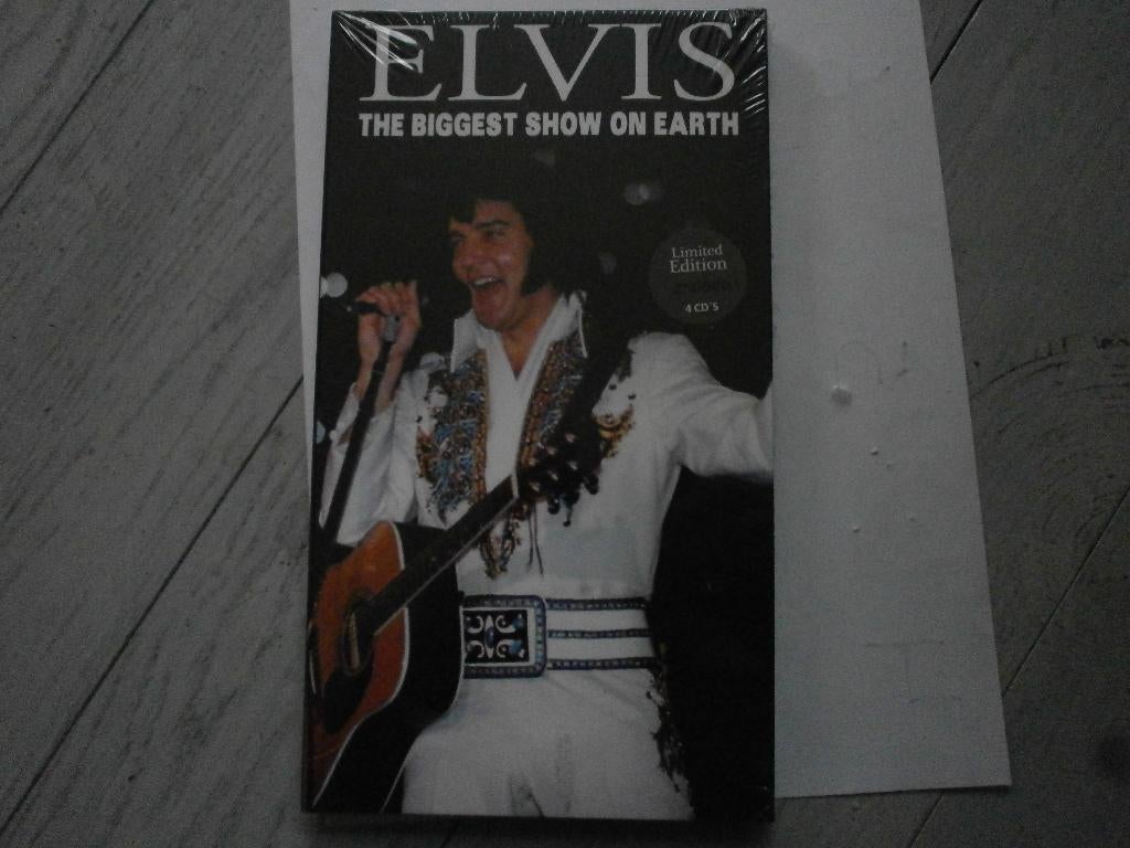 elvis 4 cd box the biggest show on earth limited 278/500, Ophalen of Verzenden, Nieuw in verpakking