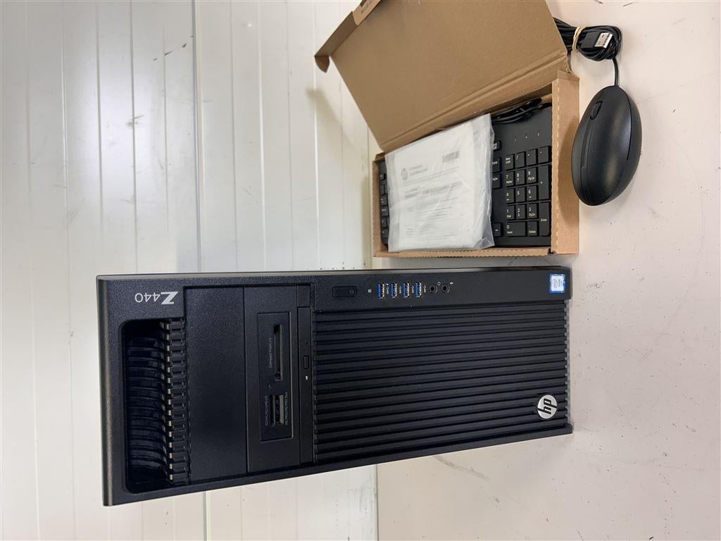A7331. Z440 HP Workstation, pc met accessoires, in doos, Ophalen of Verzenden, Gebruikt