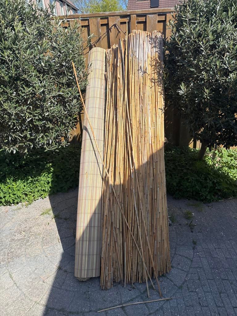 Rieten rollen voor de tuin - Natuurlijke tuinafscheiding, Tuin en Terras, Ophalen, Overige materialen, 1 tot 2 meter, Nieuw