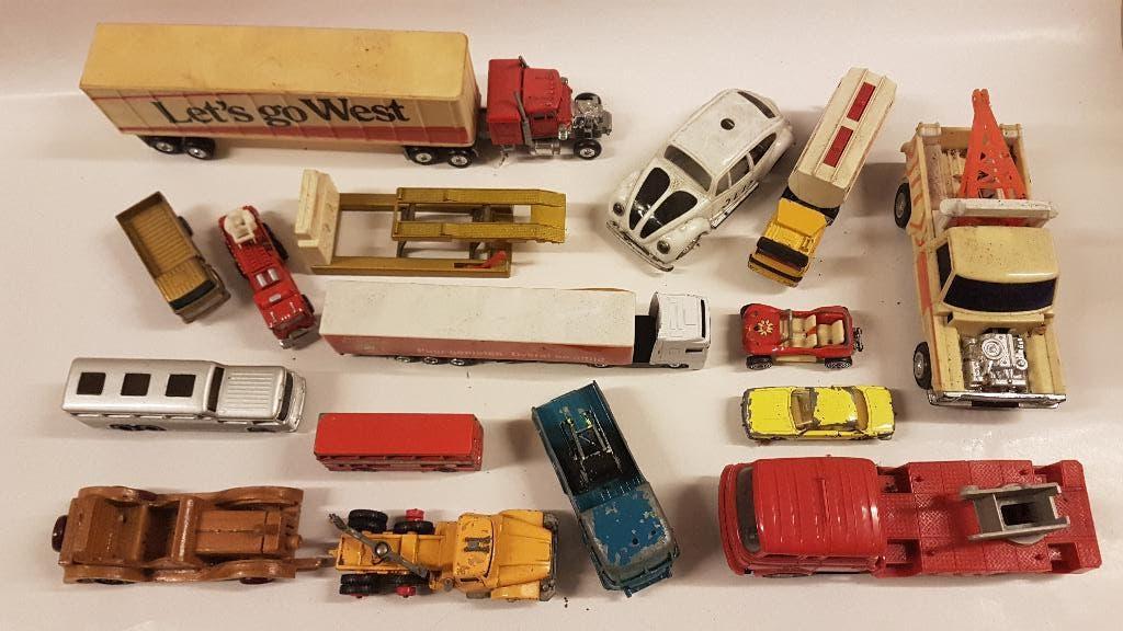 Doos vol modelauto’s. Schaal 1:43, Ophalen of Verzenden, Gebruikt, Auto, Overige merken