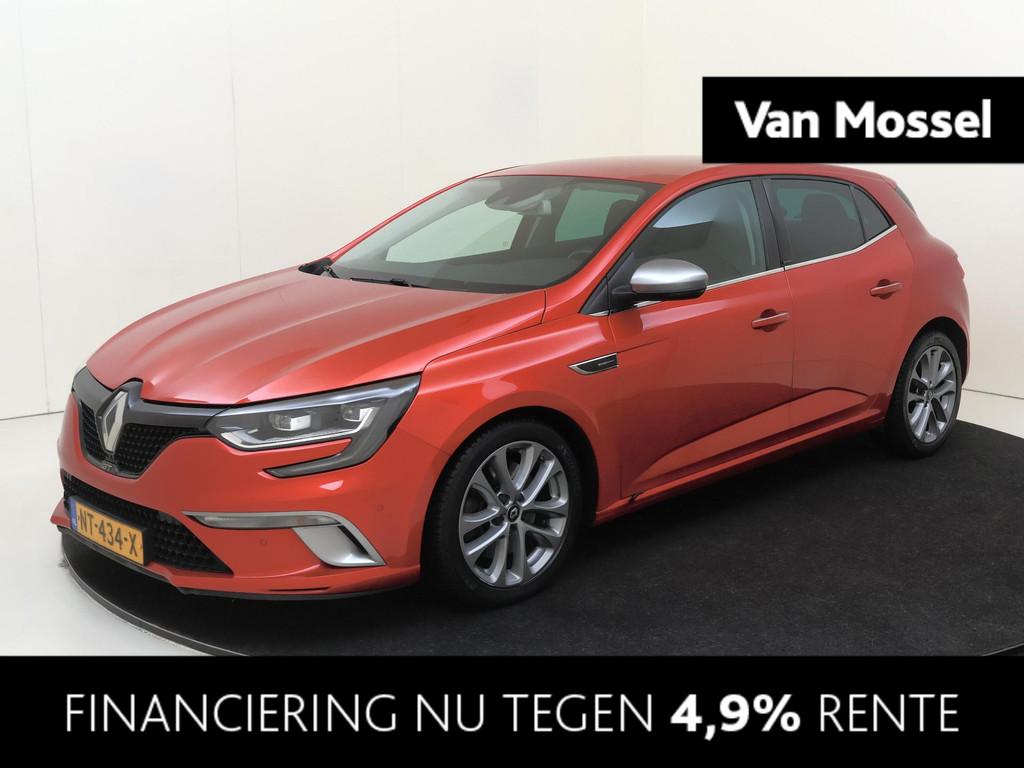 Renault Mégane 1.6 TCe GT | Automaat | Navigatie | Achterui, Auto's, Gebruikt, 4 cilinders, 1650 kg, Origineel Nederlands