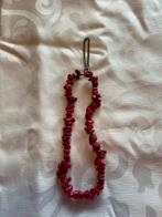 Prachtige ketting van rood koraal, Ophalen of Verzenden, Gebruikt, Rood, Steen of Mineraal