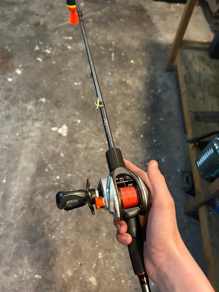 Abu garcia revo x3 reel | ‼️‼️ €175 voor beide combos‼️‼️, Watersport en Boten, Ophalen of Verzenden, Nieuw, Complete set